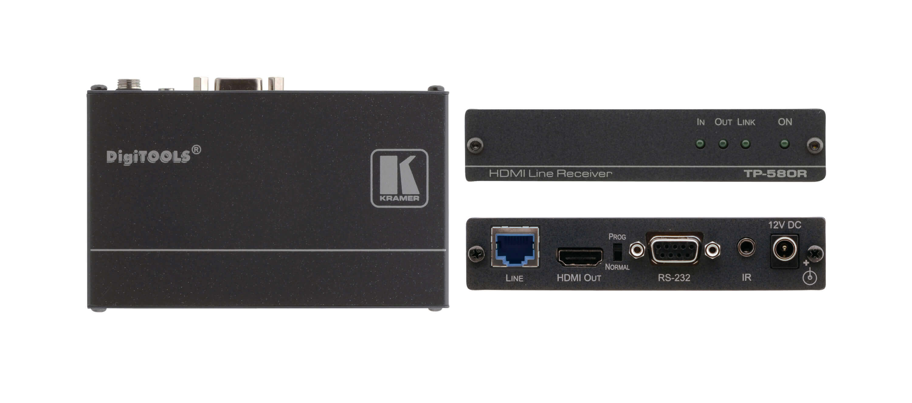 Kramer TP-580R Extensor HDMI con entrada HDBT