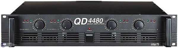 Inter M QD-4480 Amplificador cuádruple