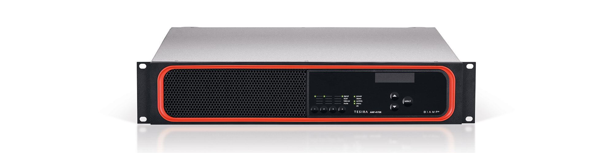 Biamp Tesira AMP-4175R Amplificador Digital de Cuatro Canales en Red